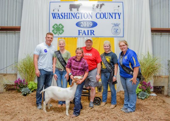 Washington County Fair Reserve Champion Goat