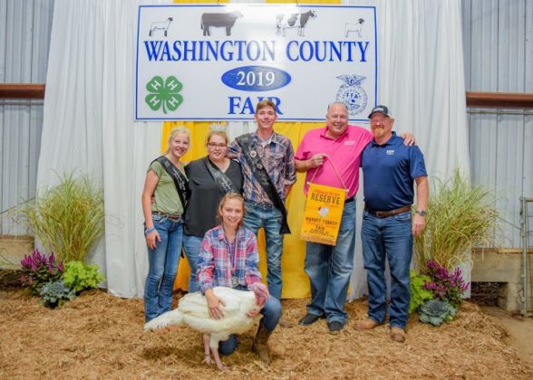 Washington County Fair Reserve Champion Turkey