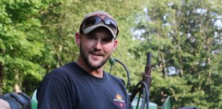 Young farmer works to make small farm profitable Caleb Swope