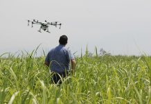 You can teach an old dog new tricks farmer using a drone