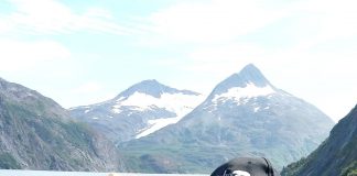 Wayne and Marilyn Johnson, of Bristolville, Ohio, took a two-week cruise to Alaska with Farm and Dairy in August. They visited most of the port cities. This scenic picture of glaciers is in front of Portage Lake at the end of Turnagain Arms Bay southeast of Anchorage.