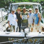 Fishing for salmon in Lake Ontario with the four J’s The four J’s took us to fish for king salmon in Lake Ontario. They chartered with Captain Mat Yablonsky and had a great day with some great catches. From left: Jeff Innocenti, Joe Krigar, Mat Yablonsky, John Hrelec and Jason Snyder.