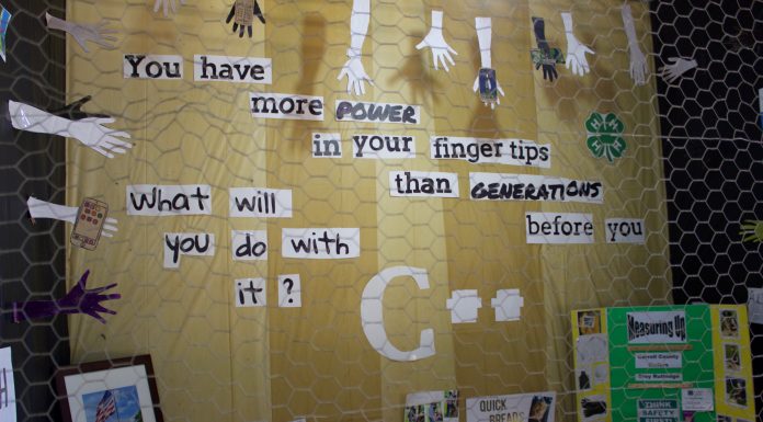 Rural students, teachers part of about 1 million Ohioans with limited broadband access A 4-H booth at the Carroll County Fair about internet access.