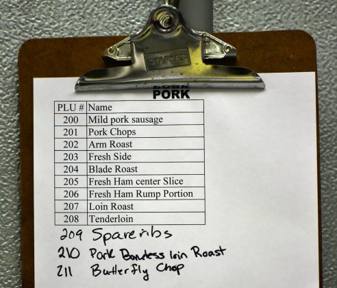pork PLUs