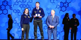 Scott a national winner of diversified crop production Justin Scott