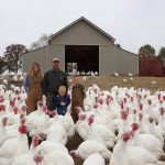 Kisamores give thanks for friends, family while raising 1,000 turkeys The Kisamore family and their turkeys.