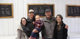 Clarion Farms adapts through grain, grass, marketing port family photo