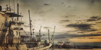 Kanagawa Treaty initiated a new era in the Far East fishing boat