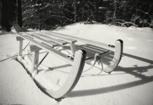 There’s nothing like a snow day sled
