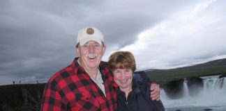 Susan Shultz selected to lead American Sheep Industry bill and susan shultz stand together