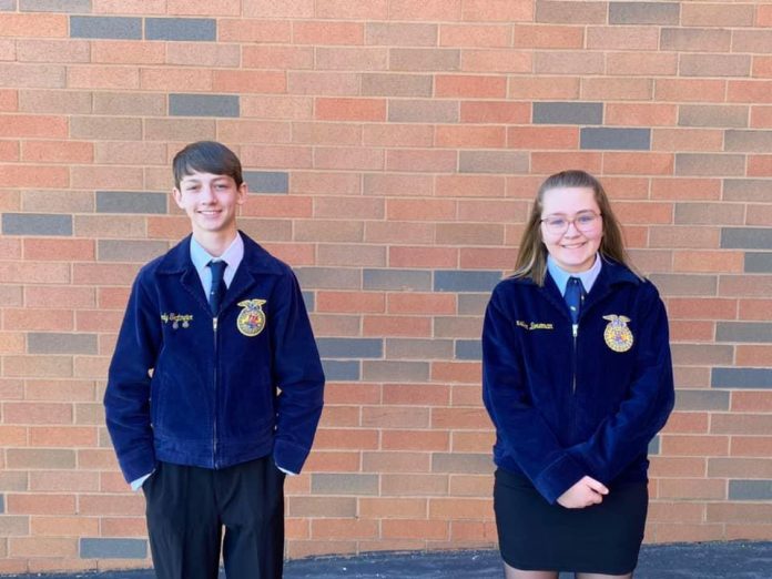 Northwestern FFA members Northwestern FFA members