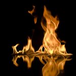 Life can change in the blink of an eye fire