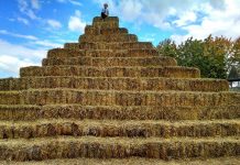 It’s a great day for hay — let’s keep it that way hay pyramid