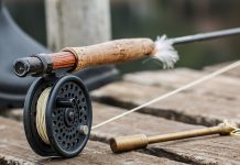 Skunked by fish fly fishing