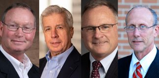 Randy Brown, Keith Stimpert, Tim Corcoran and Monte Anderson.