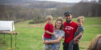 A farm family finds a home family photo of sheplers