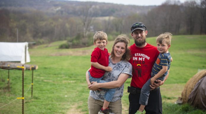 A farm family finds a home family photo of sheplers