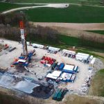 ODNR permits injection well despite Marietta council opposition aeriel view of a well pad