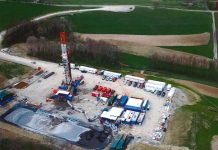 ODNR permits injection well despite Marietta council opposition aeriel view of a well pad
