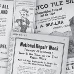 Challenges for new farmers are rooted in history a collage of old newspapers.