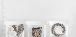 Habits as hobbies chairs with decorations