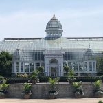 Making milestone memories in Columbus glass greenhouse at Franklin Park Conservatory