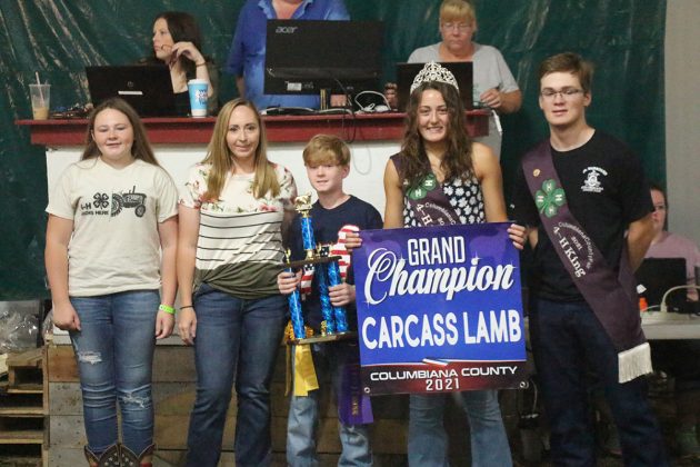 Grand Champion Carcass Lamb