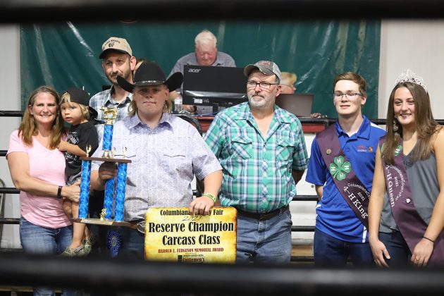 Reserve Champion Carcass Steer