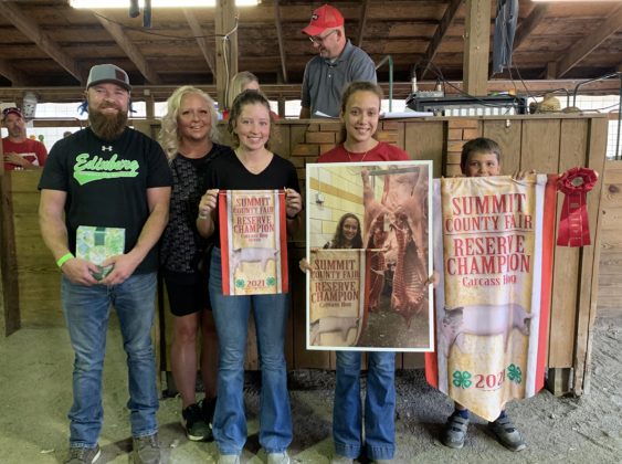 Reserve Champion Carcass Hog