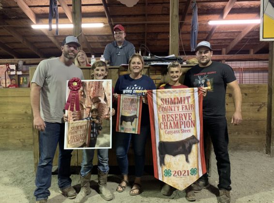 Reserve Champion Carcass Steer
