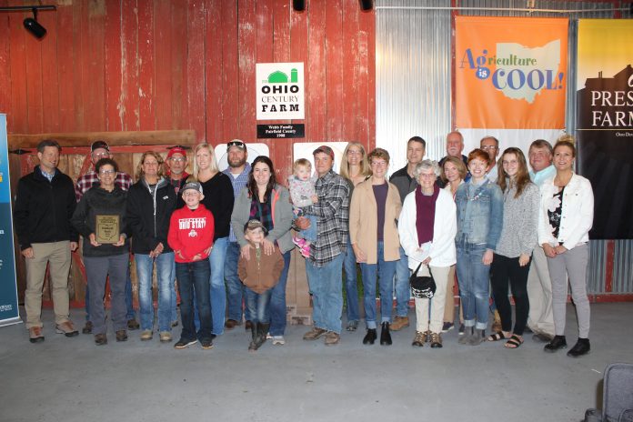 2021 Ohio Conservation Farm Family Awards recipients 2021 Ohio Conservation Farm Family Awards recipients