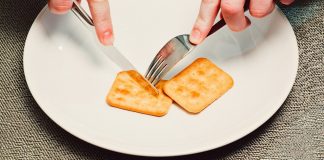 Cooking and empty nesting crackers