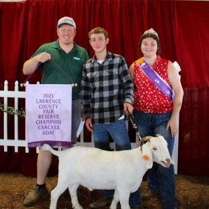 Reserve Champion Carcass Goat