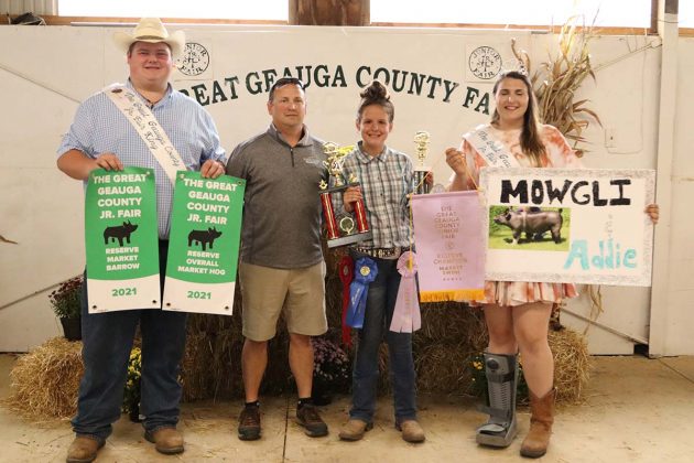 Reserve Champion Hog