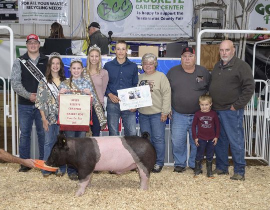 Reserve Champion Hog