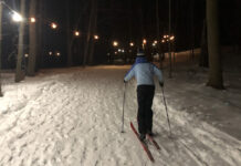 First snowstorm brings outdoor family fun Arbor Lane Loop Trail at Chapin Forest