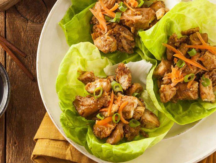 Chicken Lettuce Wraps