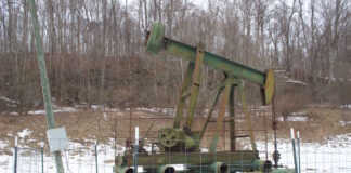 A well site owned by Diversified Energy