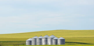 grain silos