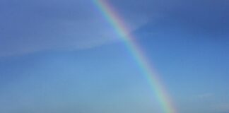 rainbow in South Dakota