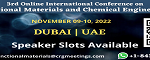 3rd-Online-International-Conference-on-Functional-Materials-and-Chemical-Engineering