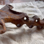 Can you identify this antique metal item?