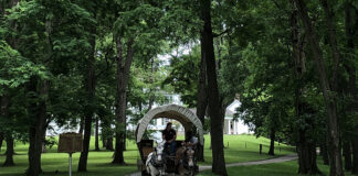 Blennerhassett State Park is a trip back in time replica of Harman Blennerhassett's estate