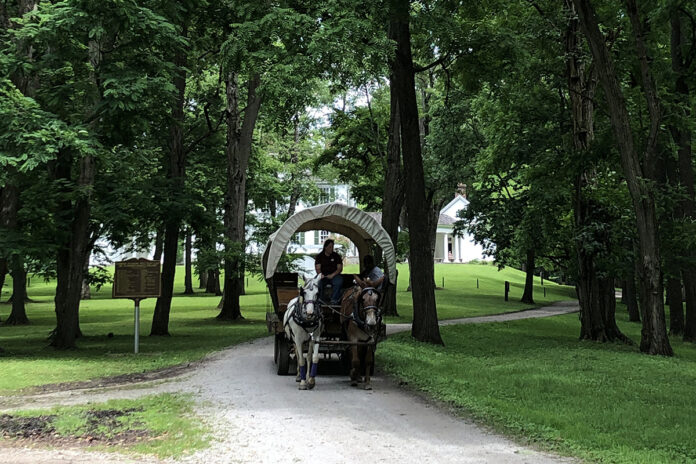 replica of Harman Blennerhassett's estate replica of Harman Blennerhassett's estate