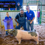 2022 Trumbull County Fair sale Grand Champion Pig