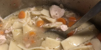 Love remembered in family smiles and recipes chicken noodle