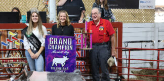 2022 Columbiana County Fair sale Grand Champion Market Hog