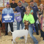 2022 Belmont County Fair sale Grand Champion Goat