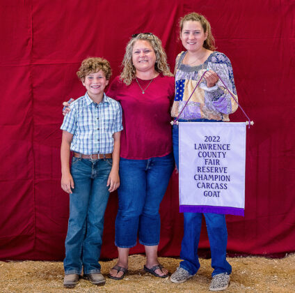 Reserve Champion Carcass Goat