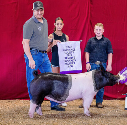 Reserve Champion Hog